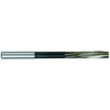 HSS-E NC precision reamer with cylindrical shank DIN 212 B steam-tempered grooves type B180